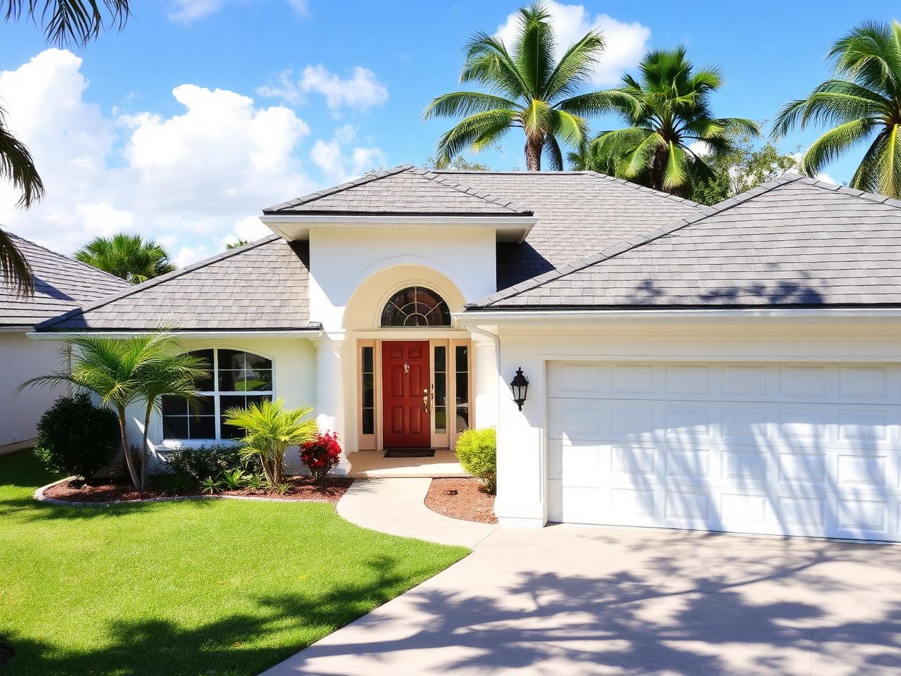 Florida home with quality shingle roof